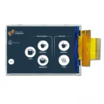 TFT 3.5 Inch Display for Compact Instruments 450 nits RGB Interface