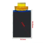 TFT 3.5 Inch Display for Compact Instruments 450 nits RGB Interface