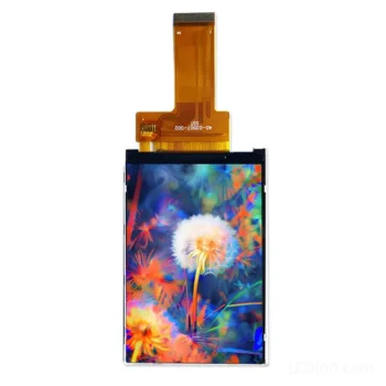 TFT 3.5 Inch Display for Compact Instruments 500 nits MCU Interface