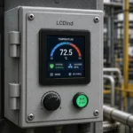 Wide Temperature LCD Display for Rugged Control Dials 4 inch RGB Interface