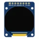 round TFT display for compact instrument dials - front product view
