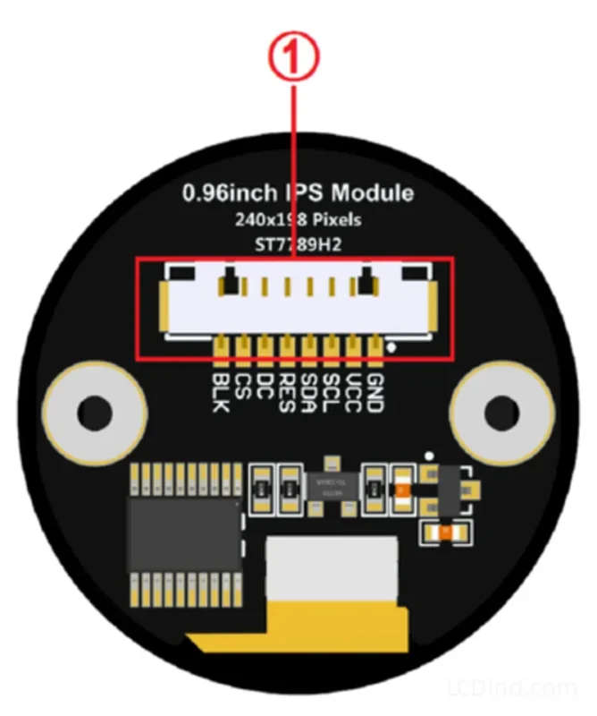 0.96 Inch Round TFT Display for Smart Appliance Control Dials 1 0.96 Inch Round TFT Display for Smart Appliance Control Dials