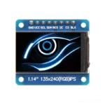 SPI TFT display for embedded status indicators - front product view