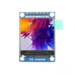 round TFT display for compact HMI knobs - front product view