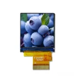 1.3 inch TFT LCD module for compact square displays - front product view