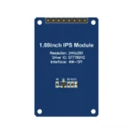 SPI TFT display for portable industrial devices - front product view