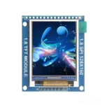 SPI TFT display for embedded control screens - front product view