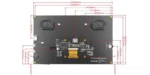 10.1 inch HDMI touch display for industrial touch terminals - front product view