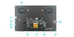 10.1 inch HDMI touch display for industrial touch terminals - front product view