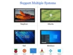 10.1 inch IPS touch display for equipment HMI panels - front product view