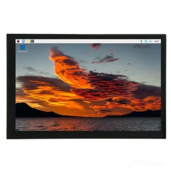 10.1 inch IPS touch display for equipment HMI panels - front product view