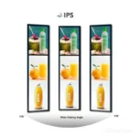 bar LCD display for ultra-wide equipment dashboards - front product view