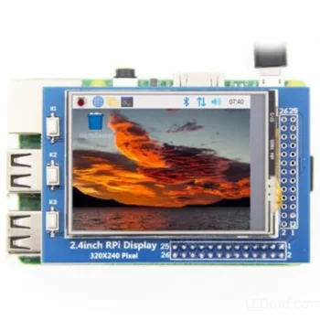 2.4 inch SPI TFT display for embedded Linux control panels - front product view