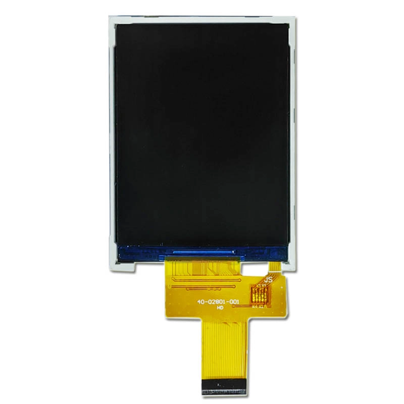 2.8 Inch TFT LCD Module for Industrial Handheld Devices (2) 2.8 inch TFT LCD module for industrial handheld devices - front product view