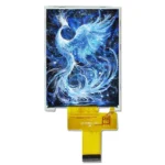 2.8 inch TFT LCD module for industrial handheld devices - front product view