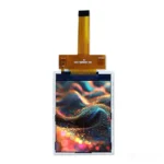 2.8 inch TFT LCD module for small industrial HMI - front product view