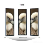 stretch LCD display for Android stretch signage terminals - front product view