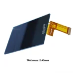 2.8 inch TFT LCD module for resistive touch HMI - front product view