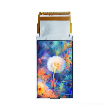3 inch TFT LCD module for portable instruments - front product view