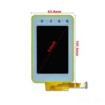 3.5 inch TFT LCD module for equipment controllers - front product view