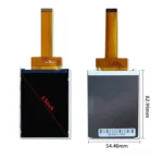 3.5 inch TFT LCD module for industrial handheld terminals - front product view