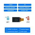 3.5 Inch TFT LCD Module for Industrial Instruments