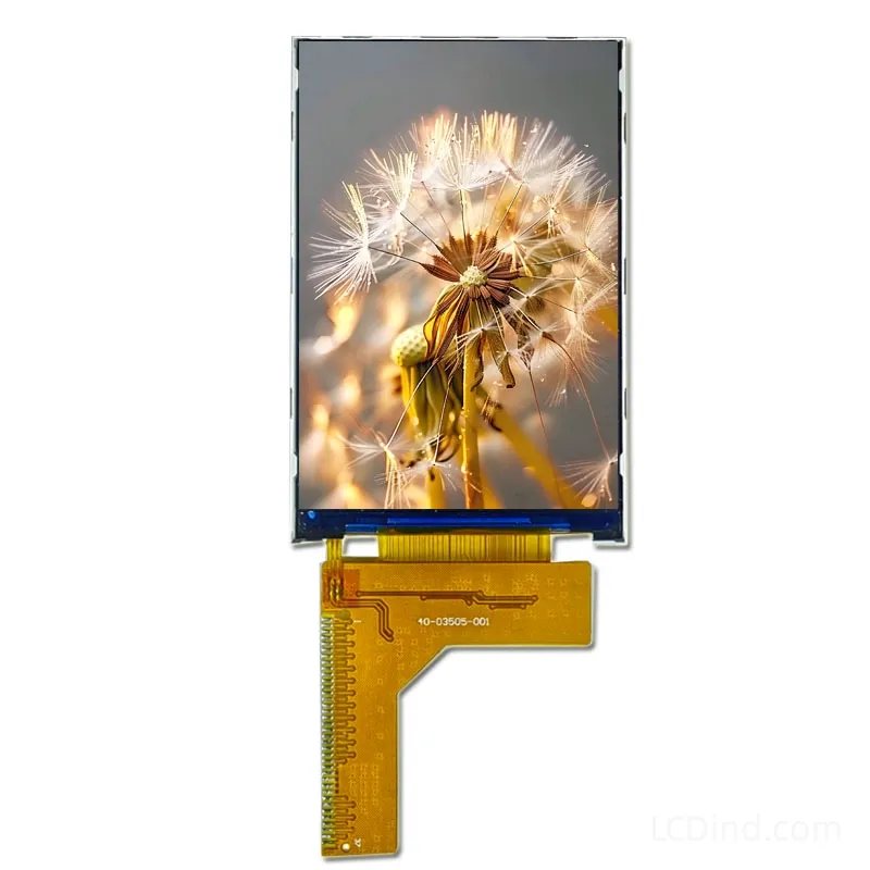 3.5 Inch TFT LCD Module for Industrial RGB Control Panels1 TFT LCD module for industrial RGB control panels - front product view