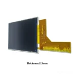 TFT LCD module for industrial RGB control panels - front product view