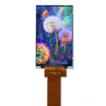 3.97 inch TFT LCD display for smart equipment terminals - front product view
