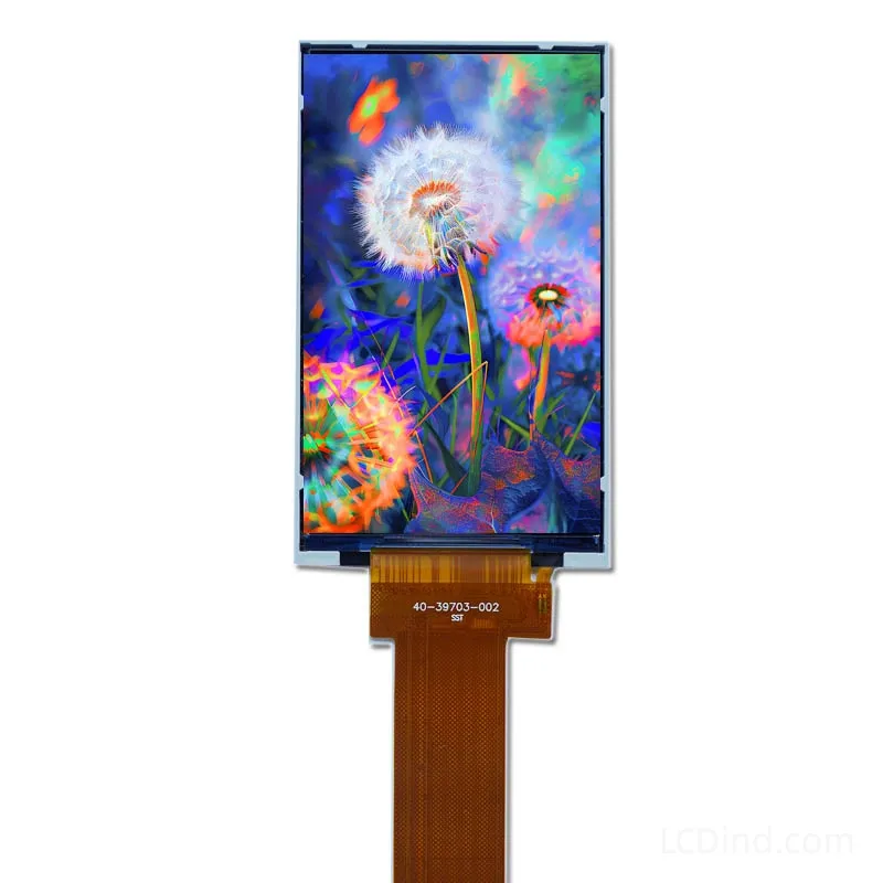 3.97 Inch TFT LCD Display for Smart Equipment Terminals1 3.97 inch TFT LCD display for smart equipment terminals - front product view