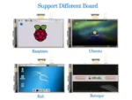 4 inch resistive touch display for compact Linux controls - front product view