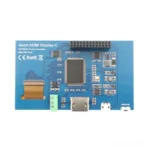 4 inch resistive touch display for compact Linux controls - front product view