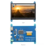 4.3 inch capacitive touch display for industrial touch HMI - front product view