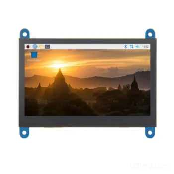 4.3 inch capacitive touch display for industrial touch HMI - front product view