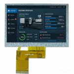 4.3 inch TFT LCD module for industrial HMI panels - front product view