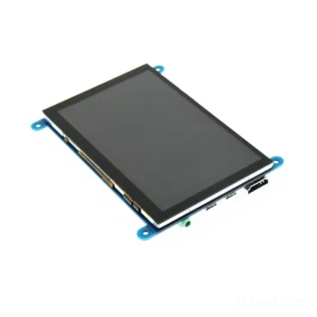 5 inch capacitive touch display for industrial Linux HMI terminals - front product view