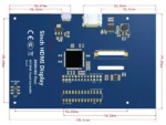 5 inch HDMI touch display for GPIO touch control panels - front product view