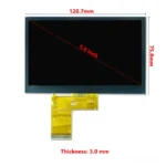 5 Inch TFT LCD Module for Compact Outdoor Terminals | RGB 480x272, 500 Nits