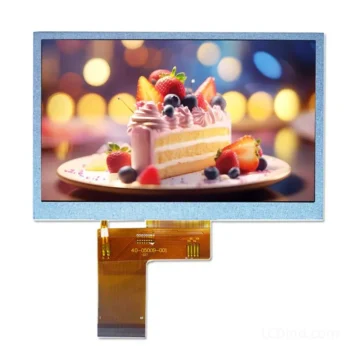 5 Inch TFT Screen Display for Outdoor Handheld HMI RGB, SKU DS20044 front LCD module product view