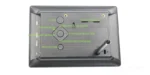 7 inch capacitive touch display for backlight adjustable HMI - front product view