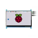7 inch capacitive touch display for equipment control terminals - front product view