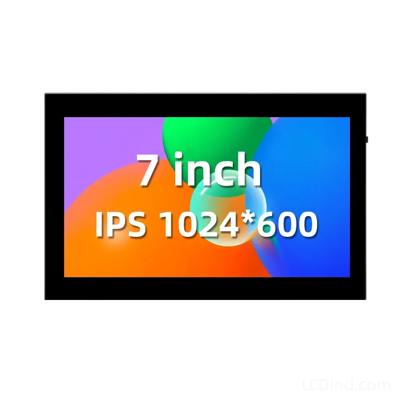 7 Inch HDMI Touch Display for Mini HDMI Touch HMI1 7 inch HDMI touch display for Mini HDMI touch HMI - front product view