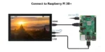 7 inch HDMI touch display for Mini HDMI touch HMI - front product view