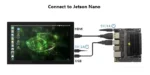 7 inch HDMI touch display for Mini HDMI touch HMI - front product view