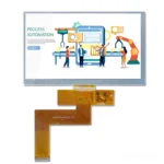 7 Inch TFT LCD Module for Equipment HMI | RGB 800x480, 350 Nits