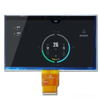 7 Inch TFT Display for Machine Control Panels RGB, SKU DS20063 front LCD module product view