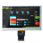 7 Inch TFT Display for Industrial Operator Panels RGB, SKU DS20068 front LCD module product view