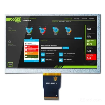 7 Inch TFT Display for Industrial Operator Panels RGB, SKU DS20068 front LCD module product view