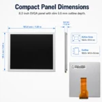 Innolux EJ080NA-05B LCD Panel for 8 Inch Industrial Equipment