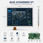 AUO A104SN03 V1 10.4 Inch 800x600 RGB / TTL TFT LCD Panel
